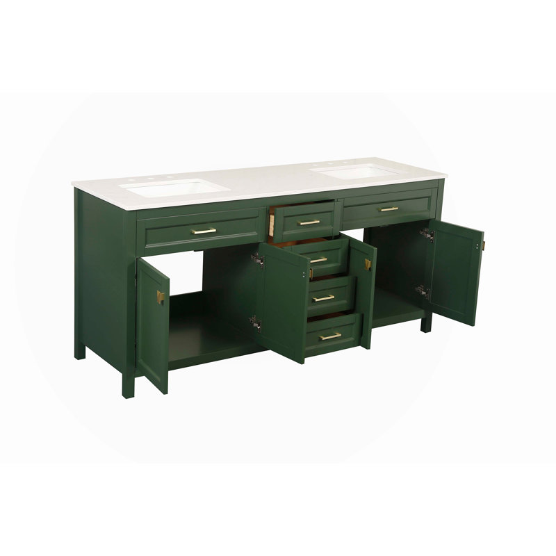 Meuble-lavabo double 72 po Jonan
