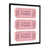 Black Single Picture Framed