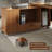 Brown Rectangular Solid Wood+Iron desks-110450045