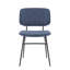 Chaise d'appoint rembourrée en velours Aquasco-1649486387