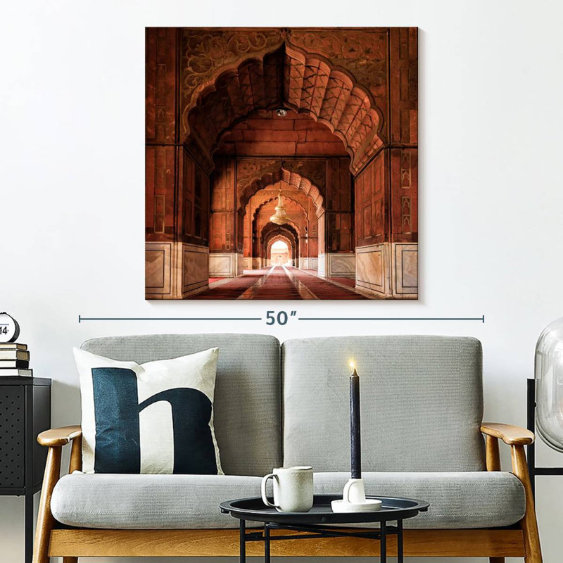 Lilie Jama Masjid Arches, 33'' H x 33'' W