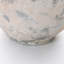 Vase globe en ciment gris chiné 10,7 ", décor décoratif rond pour la maison