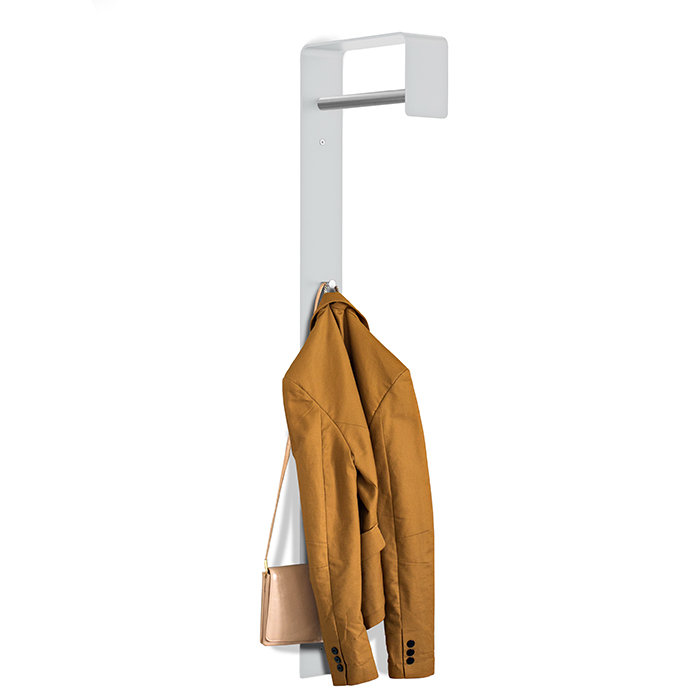 Schechter Steel Wall Hook, White