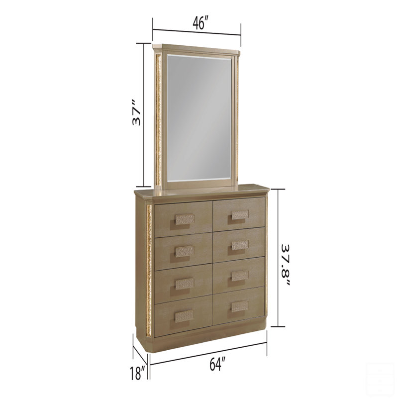 Commode en bois