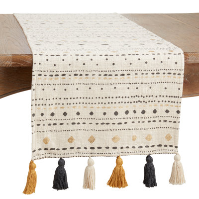 Runner_Diamond Dash Design Printed Table Runner