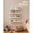 Wall Mounted White Floating Shelf For Children