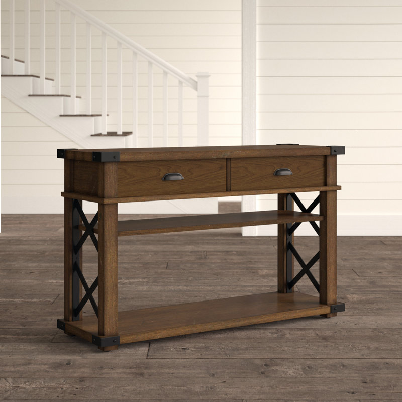 Bridget 48'' Solid Wood Console Table