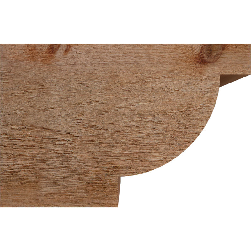 Alpine Rough Sawn, Cèdre rouge, H 12 po x l 18 po x P 6 po