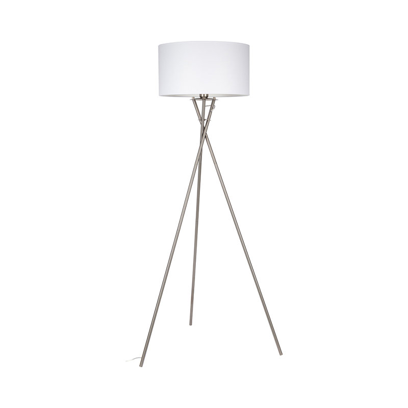 154cm Tripod Floor Lamp, White