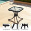Table d'appoint 18 po, noir-254708575