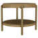 Arini Round End Side Table With Storage Shelf