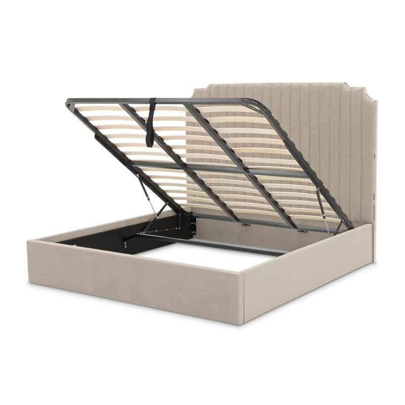 Amaryllis Velvet Bed, King
