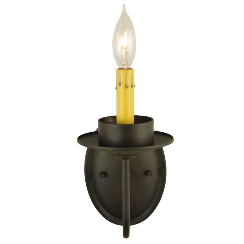 Rustic Lodge 1 - Light Candle Wall Light