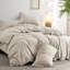 Ensemble d'édredon pré-lavé avec housse 100% coton, 143TC-100776148-107962694