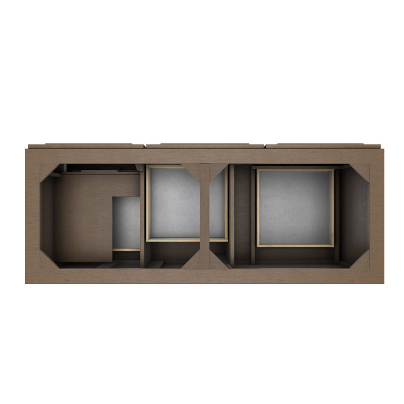 Portland 60'' W Double Vanity, Tajnar Eclos
