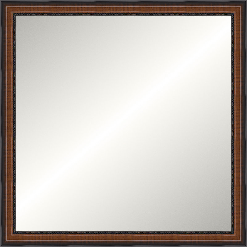 Walnut Legacy Mirror, Small Square