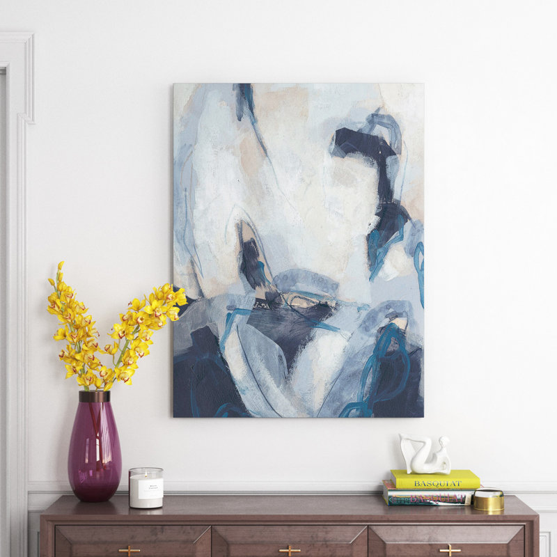 «Blue Process II», reproduction sur toile, H 12 po x l 8 po, Toile tendue, Sans cadre