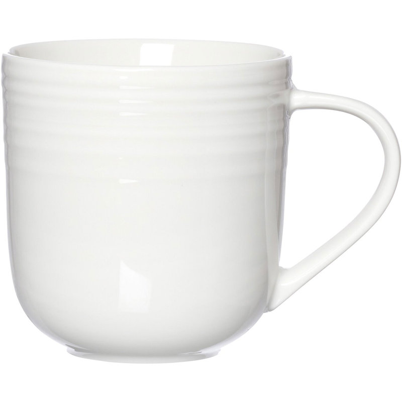 Porcelain Coffee Mug, White