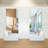 Eterna Hex 12" x 12" Shiny Glass Mosaic Wall Tile