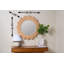 Sonia Scalloped Rattan Mirror