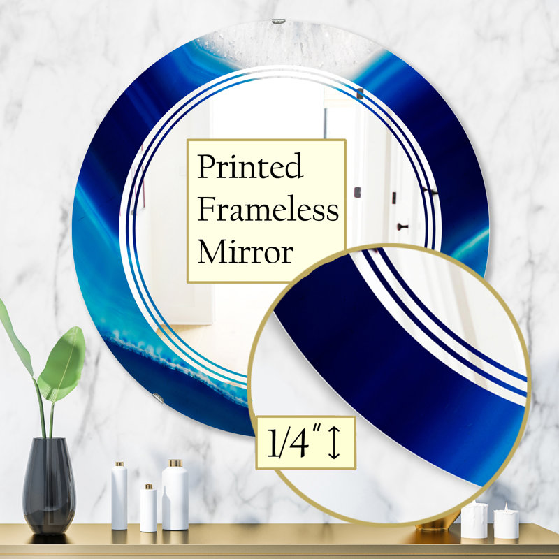 Miroir mural Triple C Slate Agate, H 31,5 po x l po