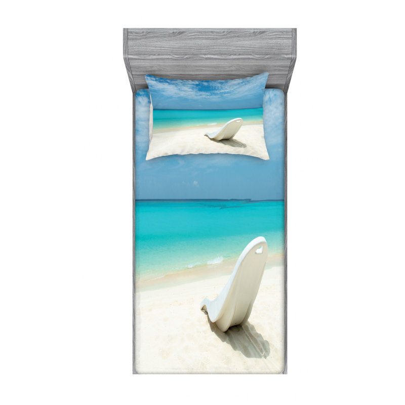 Microfiber Sheet Set, Twin XL Sheet Set with Fitted Sheet