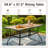 Leonard 6 - Person Patio Dining Set with Rectangular Table , Cushions Included-1403706366