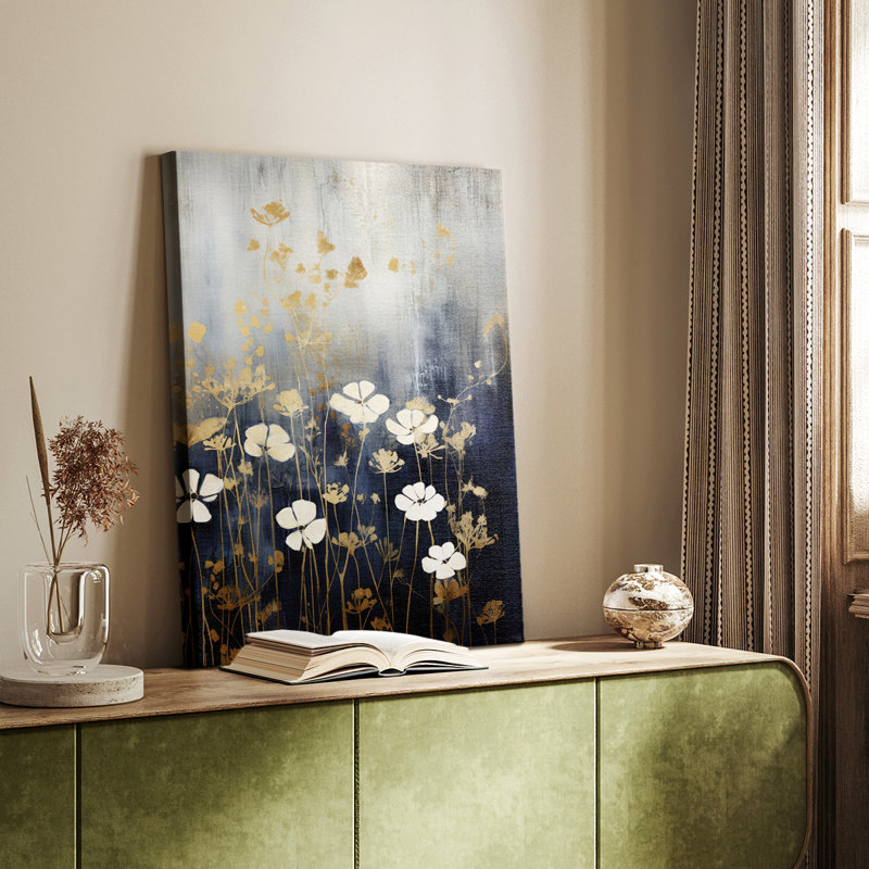 FLORAL Series CCGLXXIX - Gallery Cavas, H 18 po x l 12 po