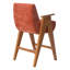 Tabouret de comptoir rembourré avec accoudoirs Kyajah-1931962080