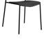 Pair of Aspen Academy Kitchen Chairs, Plastic Seat with Metal Legs-1255434734