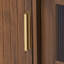 Meuble télé 76 po avec portes en verre 76 po Modern Minimal Modern Doors