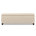 Satin Cream Faux Leather