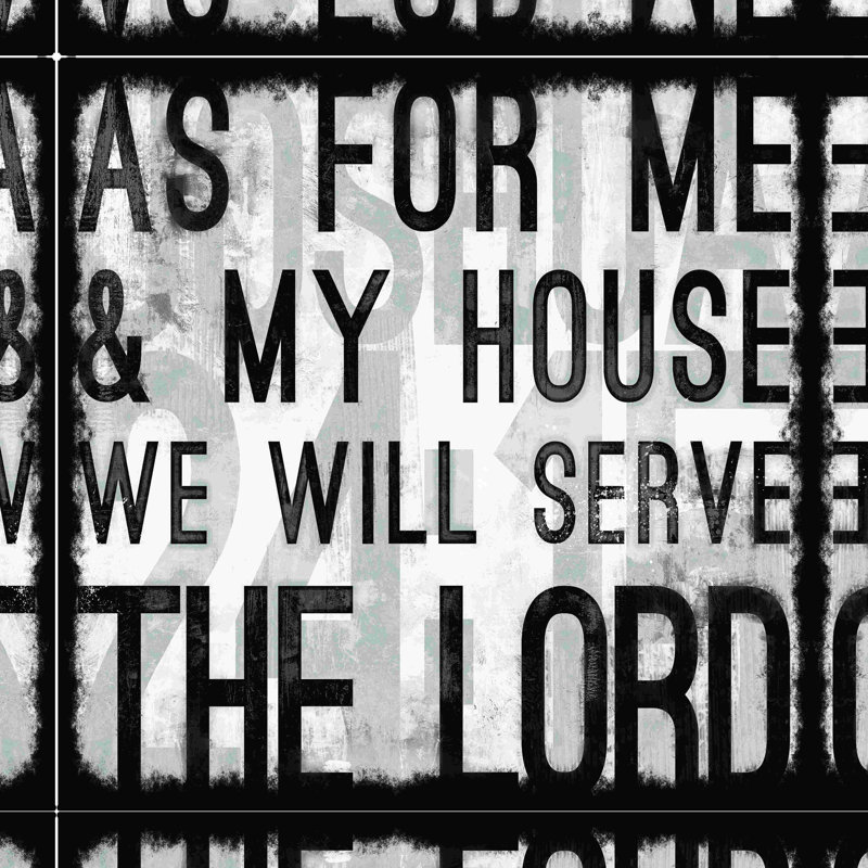 «My House and Me», reproduction sur toile tendue, H 12 po x l 12 po