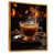 Gold Floater Framed