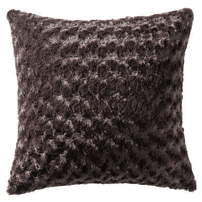 Square Faux Fur Pillow Cover & Insert