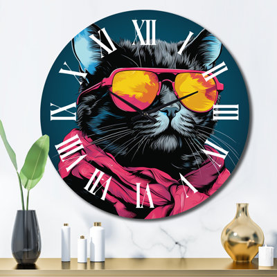 Metal Wall Clock