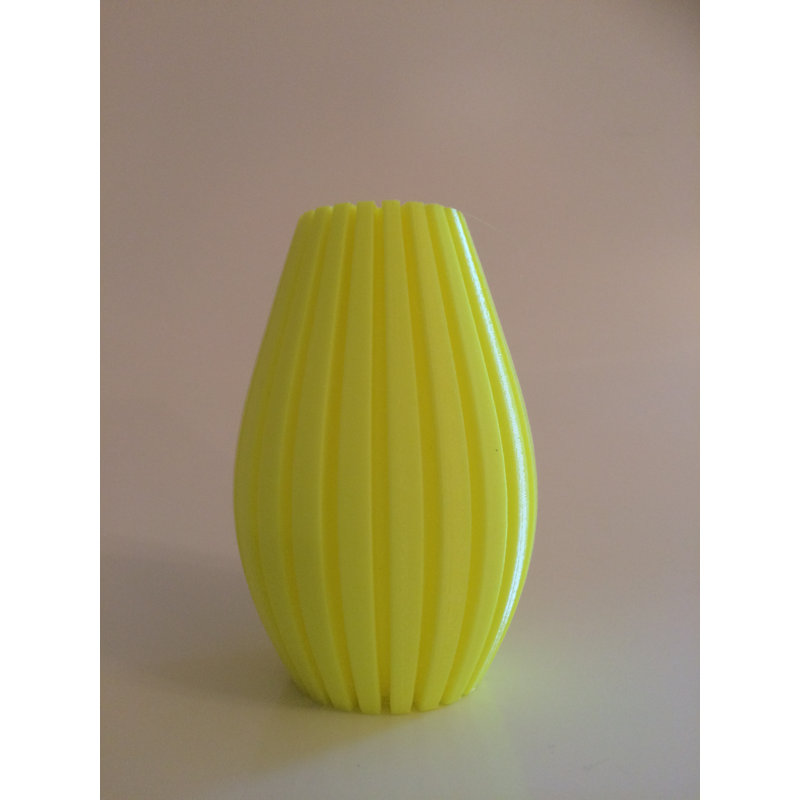 Essel Handmade Table Vase, Yellow