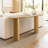 60"  Modern Oval Narrow Console Table-1647675758