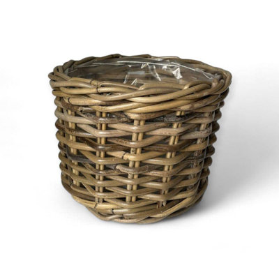 Panier de fleurs moyen