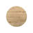 Tate Oak Finish 47" Round Dining Table With Metal Base