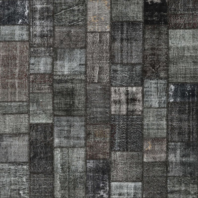 Tapis de zone noire contemporaine