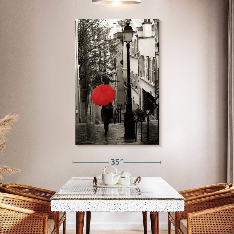 Sireci Paris Stroll I BW, 51" H x 34" W