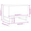 Table basse vidaXL-498181989