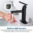 Centerset Single-handle Bathroom Faucet with Drain Assembly-103398172