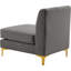 Fauteuil en velours Enson-1890357904