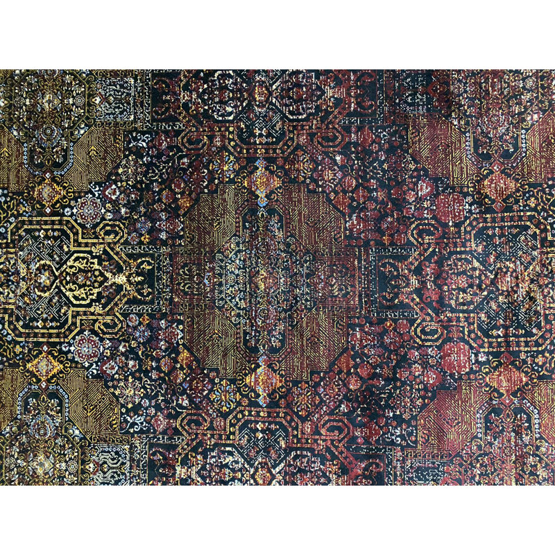 Silk Damask Indoor Rug
