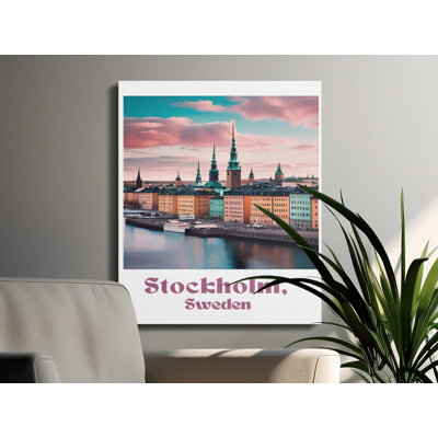 Courson Wrapped Canvas Print Set