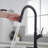 Single Handle Pull Down Sprayer Kitchen Faucet-108535343
