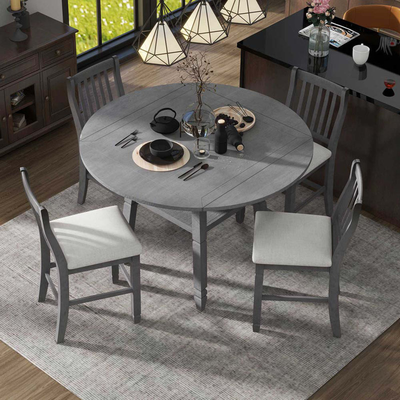 Ensemble repas 54 po Tonyia, Gris, Gris, Beige/gris