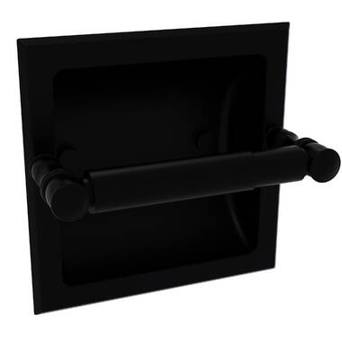 Shop Matte Black Toilet Paper Holder